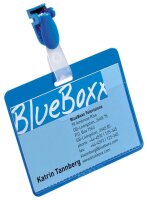 DURABLE Namensschilder mit Clip 9,0 x 6,0 cm, 25 St.