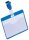 DURABLE Namensschilder mit Clip 9,0 x 6,0 cm, 25 St.