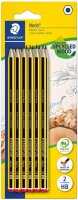 STAEDTLER Noris 120 Bleistifte HB schwarz/gelb, 12 St.