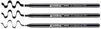 edding calligraphy pen 1255 Filzstifte schwarz, 3 St.