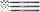 edding calligraphy pen 1255 Filzstifte schwarz, 3 St.