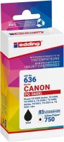edding EDD-636 schwarz Druckerpatrone kompatibel zu Canon...