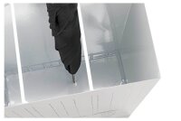 HAKU Möbel Schirmständer 22381 weiß, Stahl