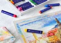 FABER-CASTELL Pastell Ölkreide farbsortiert 12 St.