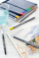 FABER-CASTELL Goldfaber Aqua Aquarellstifte farbsortiert, 12 St.