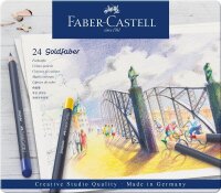 FABER-CASTELL Goldfaber Buntstifte farbsortiert, 24 St.