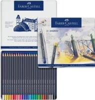 FABER-CASTELL Goldfaber Buntstifte farbsortiert, 24 St.