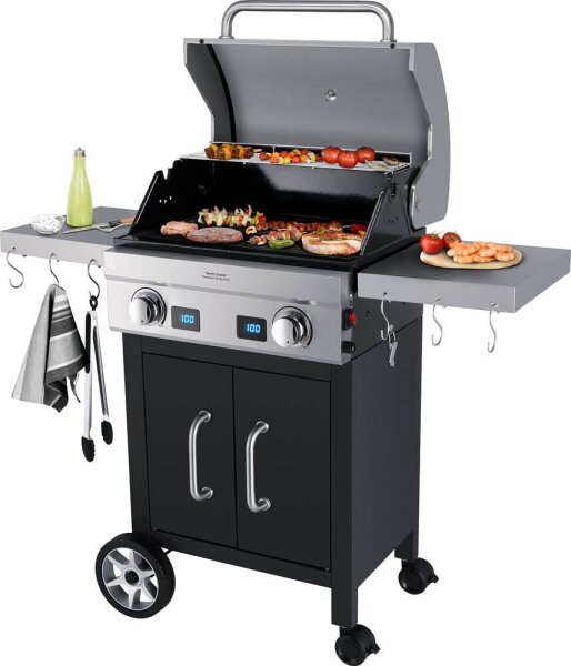 Steba Elektrogrill Deluxe Grillcenter VG 7000 Devil’s Choice 122,5 x 51,0 x 115,  ( 06-64-00 )