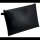 Alassio Reißverschlussbeutel 16,0 x 23,0 cm schwarz Leder, 1 St.