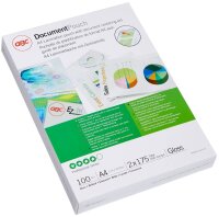 GBC Laminierfolien glänzend für A4 175 micron, 100 St.