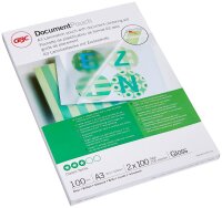 GBC Laminierfolien glänzend für A3 100 micron, 100 St.