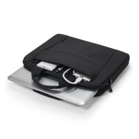 DICOTA Laptoptasche Eco Top Traveller BASE Kunstfaser schwarz D31304-RPET bis 35,8 cm (14,1 Zoll)