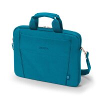 DICOTA Laptoptasche Eco Top Traveller BASE Kunstfaser blau D31307-RPET bis 35,8 cm (14,1 Zoll)