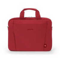 DICOTA Laptoptasche Eco Top Traveller BASE Kunstfaser rot...