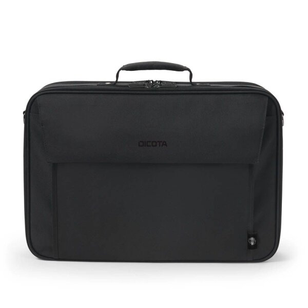 DICOTA Laptoptasche Eco Multi Plus BASE Kunstfaser schwarz D30491-RPET bis 39,6 cm (15,6 Zoll)