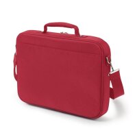 DICOTA Laptoptasche Eco Multi BASE Kunstfaser rot...