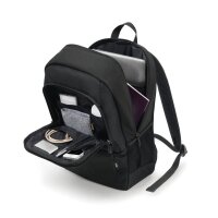 DICOTA Laptop-Rucksack Eco BASE Kunstfaser schwarz 20,0 l bis 35,8 cm (14,1 Zoll)