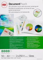 GBC Laminierfolien glänzend für A3 250 micron, 50 St.