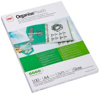 GBC Laminierfolien glänzend für A4 75 micron Universal-Lochung, 100 St.