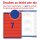 AVERY Zweckform Ordneretiketten L4762-20 rot, 20 Blatt