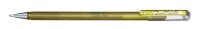 Pentel Hybrid Dual Metallic Gelschreiber 0,5 mm, Schreibfarbe: gold, 1 St.