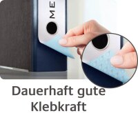 AVERY Zweckform Ordneretiketten L4763-20 blau, 20 Blatt