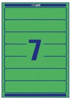 AVERY Zweckform Ordneretiketten L4764-20 grün, 20 Blatt