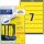 AVERY Zweckform Ordneretiketten L4765-20 gelb, 20 Blatt