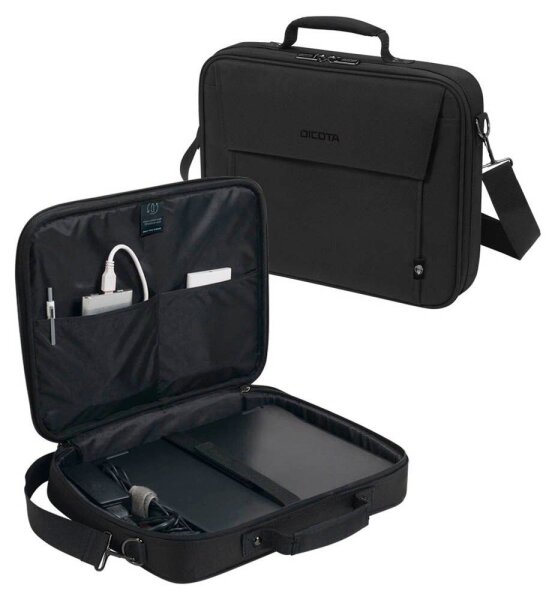 DICOTA Laptoptasche Eco Multi BASE Kunstfaser schwarz D30446-RPET bis 39,6 cm (1  ( D30446-RPET )