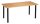 SODEMATUB Tischplatte buche rechteckig 160,0 x 80,0 x 2,5 cm