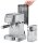 caso® Espresso Gourmet Latte Siebträgermaschine silber