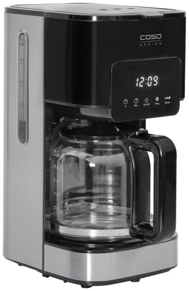 caso® Coffee Taste & Style Kaffeemaschine schwarz, 12 Tassen