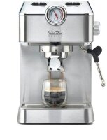 caso® Espresso Gourmet Siebträgermaschine silber  ( 1820 )
