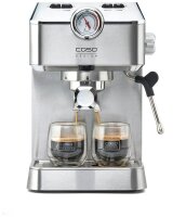 caso® Espresso Gourmet Siebträgermaschine silber  ( 1820 )
