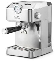 caso® Espresso Gourmet Siebträgermaschine silber  ( 1820 )