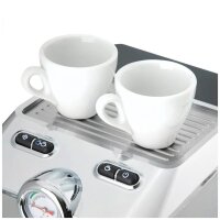 caso® Espresso Gourmet Siebträgermaschine silber  ( 1820 )