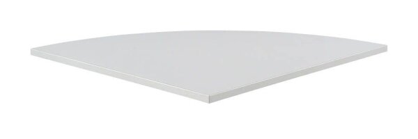 SODEMATUB Verbindungsplatte lichtgrau, dreieckig abgerundet 80,0 x 80,0 x 2,5 cm