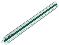 RUMOLD Dreikantmaßstab Architekt 4 30,0 cm, weiß