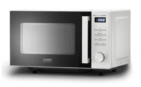 caso® M 20 Ceramic Gourmet Mikrowelle 700 W silber