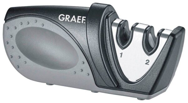 GRAEF Messerschärfer Piccolo schwarz, silber, 1 St.