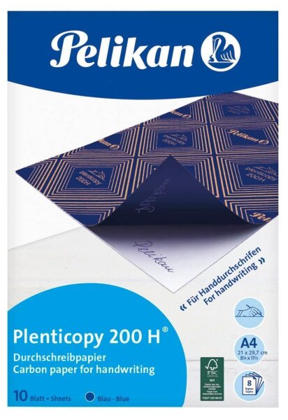 Pelikan Durchschreibepapier plenticopy 200 H® 100401561 DIN A4, 10 Blatt
