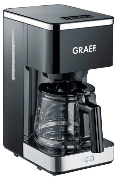 GRAEF FK402 Kaffeemaschine schwarz, 10 -15 Tassen