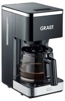 GRAEF FK402 Kaffeemaschine schwarz, 10 -15 Tassen