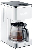 GRAEF FK401 Kaffeemaschine weiß, 10 -15 Tassen