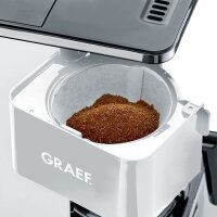 GRAEF FK401 Kaffeemaschine weiß, 10 -15 Tassen