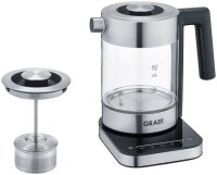 GRAEF Wasserkocher WK350 transparent 1,0 l 2.200 W