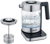 GRAEF Wasserkocher WK350 transparent 1,0 l 2.200 W