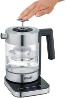 GRAEF Wasserkocher WK350 transparent 1,0 l 2.200 W