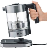 GRAEF Wasserkocher WK350 transparent 1,0 l 2.200 W
