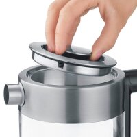 GRAEF Wasserkocher WK350 transparent 1,0 l 2.200 W